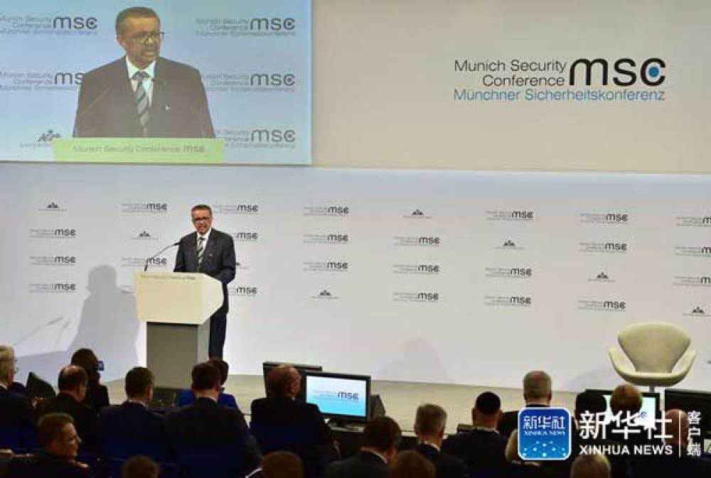 世卫组织总干事:中国从源头上控制新冠肺炎疫情的措施令人鼓舞